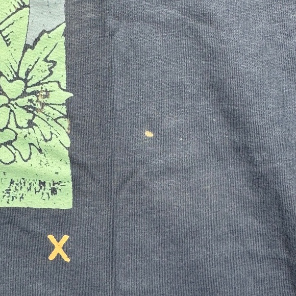 Hurley Men’s XL Blue Graphic Tee Palm Tree Sunset Beach Surf Cotton Shirt - Picture 4 of 13